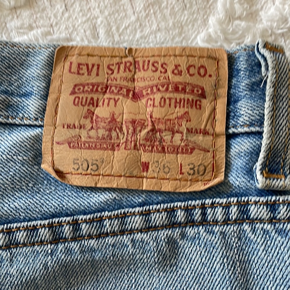 Levi’s 505 denim jeans - Picture 2 of 4